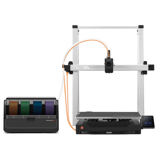 Anycubic Kobra 3 Max Combo, akár 8 szín, ACE Pro színegység, 600mm/s, automata szintezés, 420×420×500mm