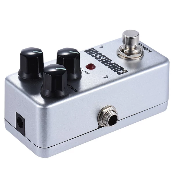 KOKKO FCP2 Mini Kompresszor Pedál Hordozható Gitáreffekt Pedál