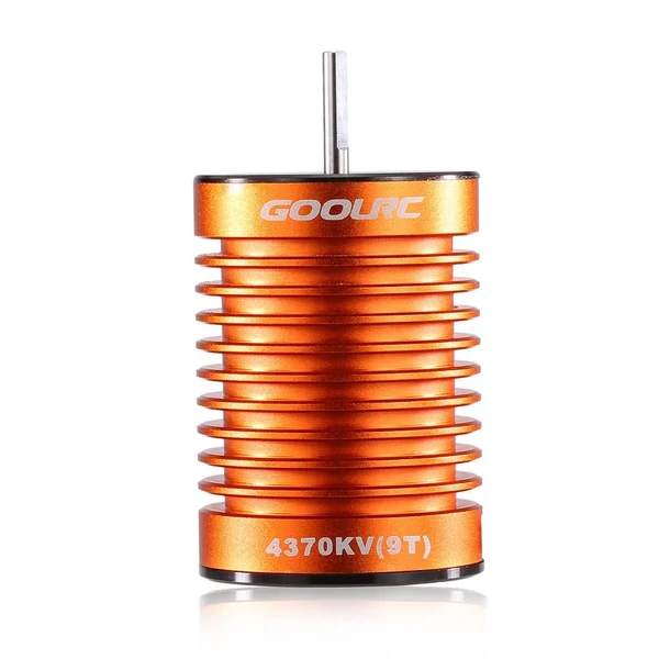 GoolRC Upgrade vízálló F540 4370KV kefe nélküli motor 45A ESC-vel kombinált szett 1/10 RC autóhoz és teherautóhoz