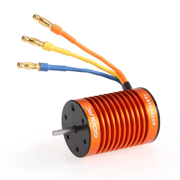 GoolRC Upgrade vízálló F540 4370KV kefe nélküli motor 45A ESC-vel kombinált szett 1/10 RC autóhoz és teherautóhoz