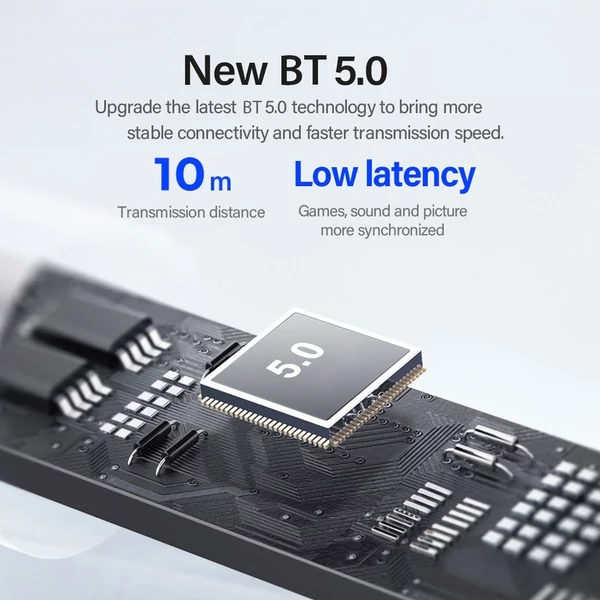 Lenovo LivePods LP40 hagyományos fülbe helyezhető fülhallgató BT 5.0 fejhallgató - fehér