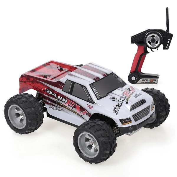 WLtoys A979-B 2.4G 1/18 arányos elektromos RC autó 4WD nagysebességű 70KM/H RTR