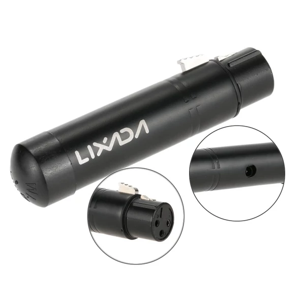 Lixada 2.4G ISM DMX512 vezeték nélküli 3 tűs XLR LED világítás színpadi PAR party világításhoz