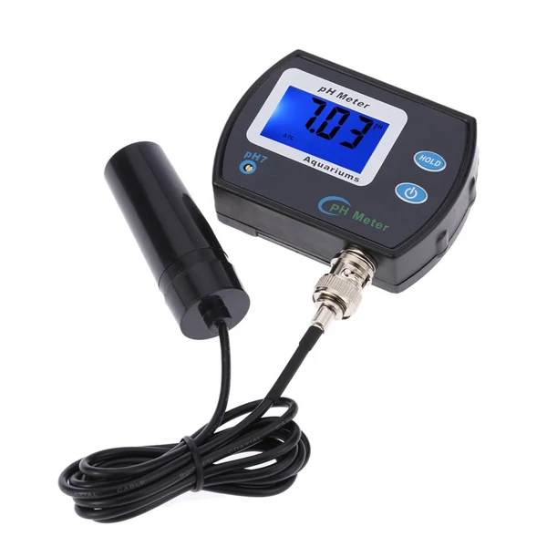 Mini professzionális pH-mérő vízminőség-tesztelő vízálló vízminőség-monitor vízminőség-elemző eszköz hőmérséklet-kompenzációval, ATC