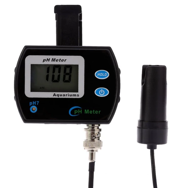 Mini professzionális pH-mérő vízminőség-tesztelő vízálló vízminőség-monitor vízminőség-elemző eszköz hőmérséklet-kompenzációval, ATC