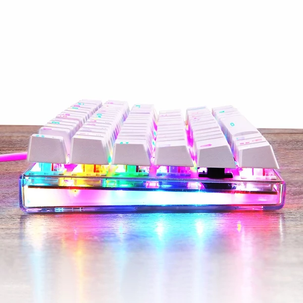 MOTOSPEED K87S mechanikus billentyűzet játékhoz, vezetékes USB, kék switch