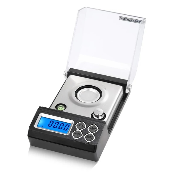 Nagy pontosságú professzionális digitális milligramm mérleg 20g/0,001g