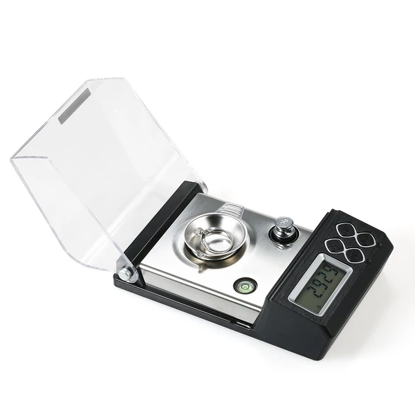 Nagy pontosságú professzionális digitális milligramm mérleg 50g/0,001g