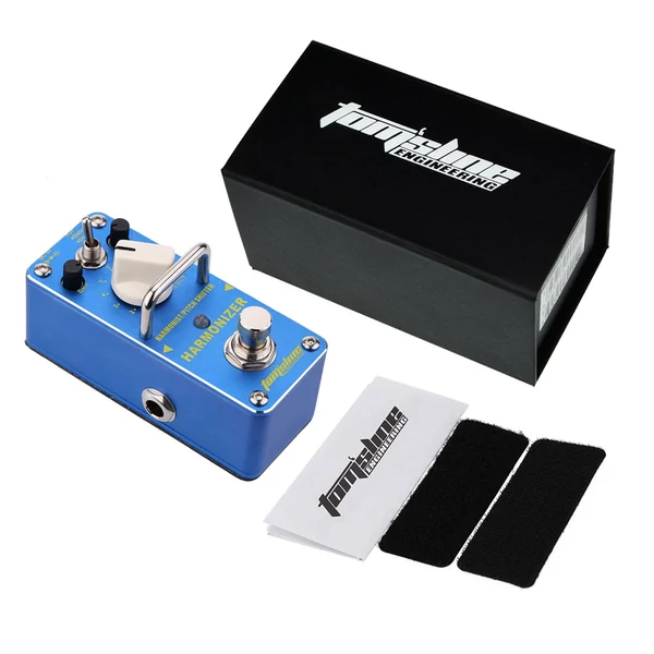 AROMA AHAR-3 Harmonizer – Harmonizáló / Hangmagasság-váltó elektromos gitár effektpedál, mini egyedi effekt, True Bypass-szal