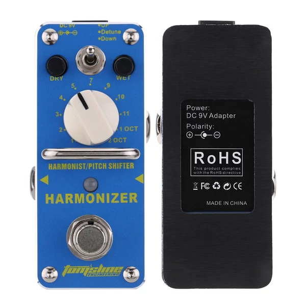 AROMA AHAR-3 Harmonizer – Harmonizáló / Hangmagasság-váltó elektromos gitár effektpedál, mini egyedi effekt, True Bypass-szal