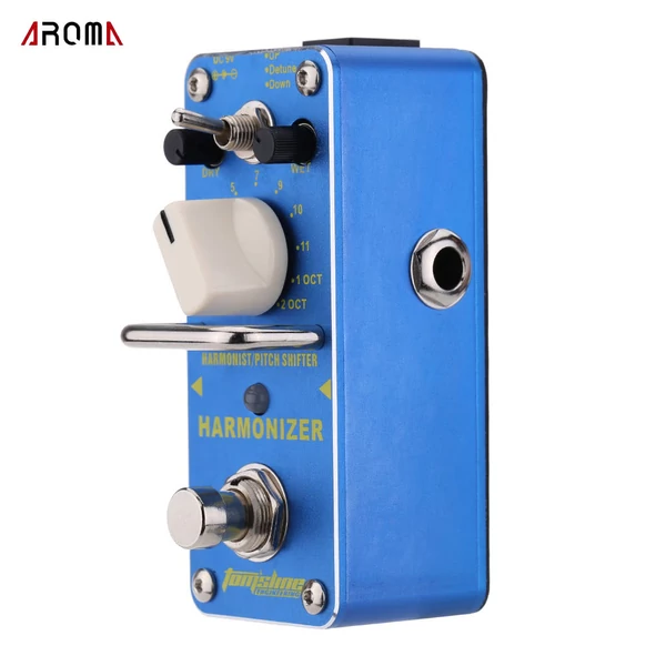 AROMA AHAR-3 Harmonizer – Harmonizáló / Hangmagasság-váltó elektromos gitár effektpedál, mini egyedi effekt, True Bypass-szal