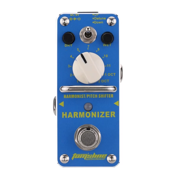 AROMA AHAR-3 Harmonizer – Harmonizáló / Hangmagasság-váltó elektromos gitár effektpedál, mini egyedi effekt, True Bypass-szal
