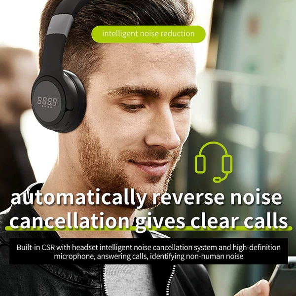 ZEALOT B28 vezeték nélküli mikrofonos fejhallgató Bluetooth PC játékhoz mobiltelefonhoz