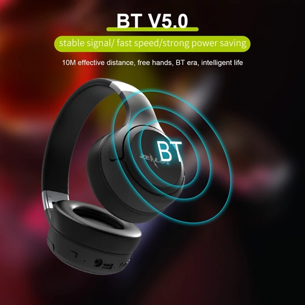 ZEALOT B28 vezeték nélküli mikrofonos fejhallgató Bluetooth PC játékhoz mobiltelefonhoz
