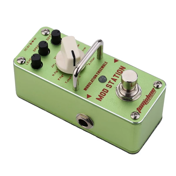 AROMA AMS-3 Mod Station modulációs gitárpedál – kompakt effekt True Bypass funkcióval