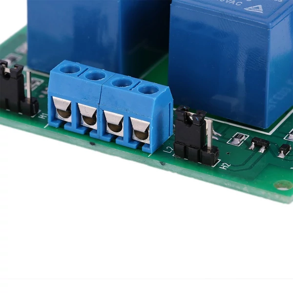 2 csatornás DC 12V 30A relékártya modul