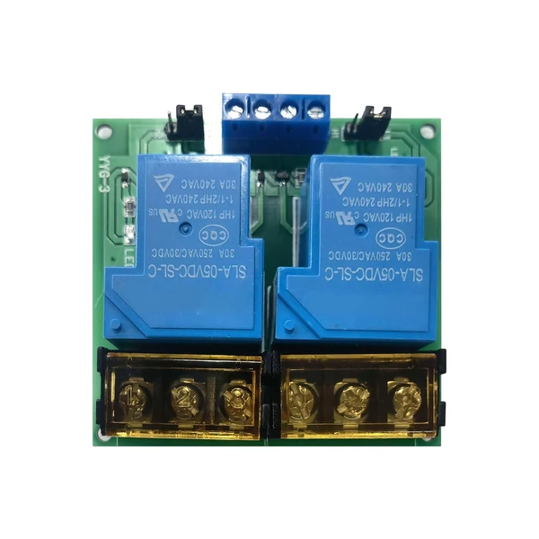 2 csatornás DC 5V 30A relékártya modul YYG-3