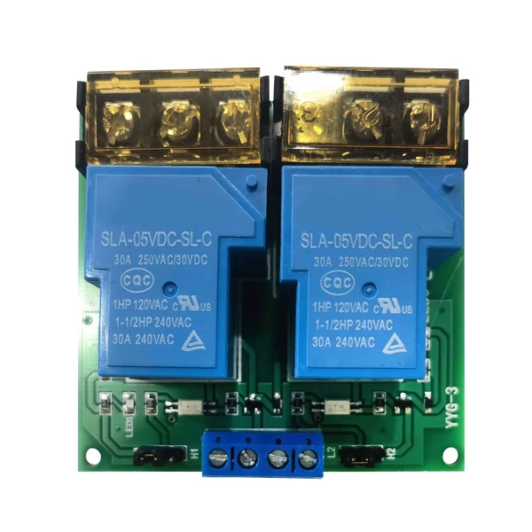 2 csatornás DC 5V 30A relékártya modul YYG-3