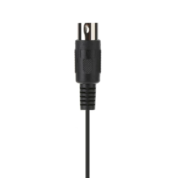HiFing USB–MIDI átalakító kábel – számítógép és zenei billentyűzet összekötéséhez, 5 tűs, fekete