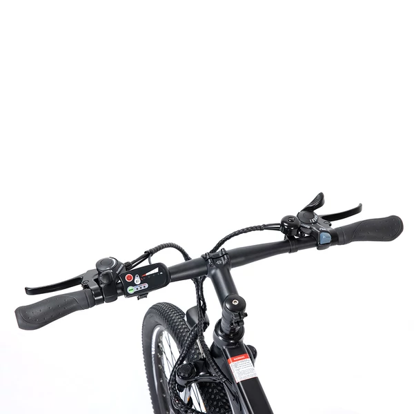 Touroll U1 29" terep e-MTB, 250W motor, 36V 13Ah akku, 65km hatótáv, Shimano 21 seb., tárcsafék, IPX4 - Fekete