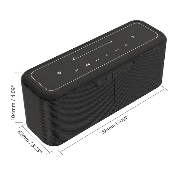 Tronsmart Element Mega Pro 60W Bluetooth 5.0 hangszóró, SoundPulse, IPX5, hangasszisztens, NFC, TWS párosítás