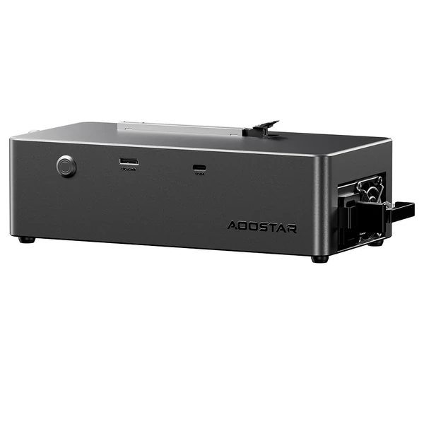 AOOSTAR AG02 eGPU dokkoló Oculink & USB4 porttal, 100W visszatöltés, 800W táp, TGX csere támogatás