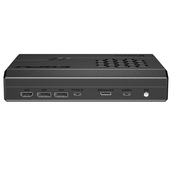AOOSTAR XG76XT eGPU dokkoló AMD Radeon RX 7600XT GPU-val, 8GB GDDR6, 128bit, USB4, Oculink, HDMI, 2×DP, Type-C, 100W töltés