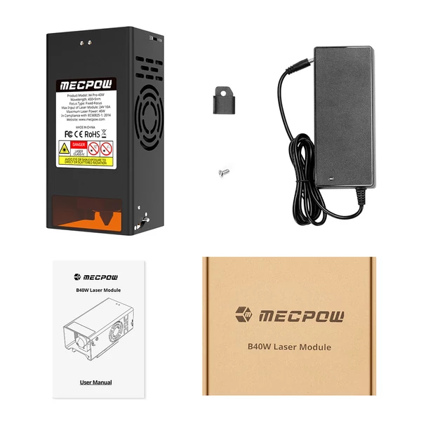 Mecpow B40W 40W diódás lézermodul Mecpow X5 / X5 Pro / X4 / X4 Pro készülékekhez
