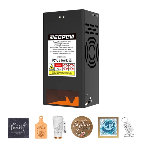 Mecpow B40W 40W diódás lézermodul Mecpow X5 / X5 Pro / X4 / X4 Pro készülékekhez
