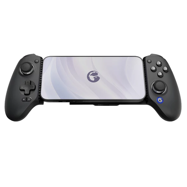 GameSir G8 Plus Bluetooth játékvezérlő, 6 tengelyes giroszkóp, Hall-effektus karok, 1000mAh, Switch/iOS/Android/PC - Fekete