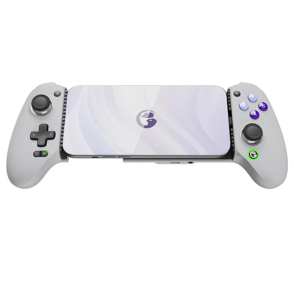 GameSir G8 Galileo Bluetooth játékvezérlő, 6 tengelyes giroszkóp, Hall-effektus karok, 1000mAh, Switch/iOS/Android/PC - Szürke