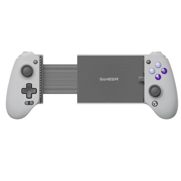 GameSir G8 Galileo Bluetooth játékvezérlő, 6 tengelyes giroszkóp, Hall-effektus karok, 1000mAh, Switch/iOS/Android/PC - Szürke