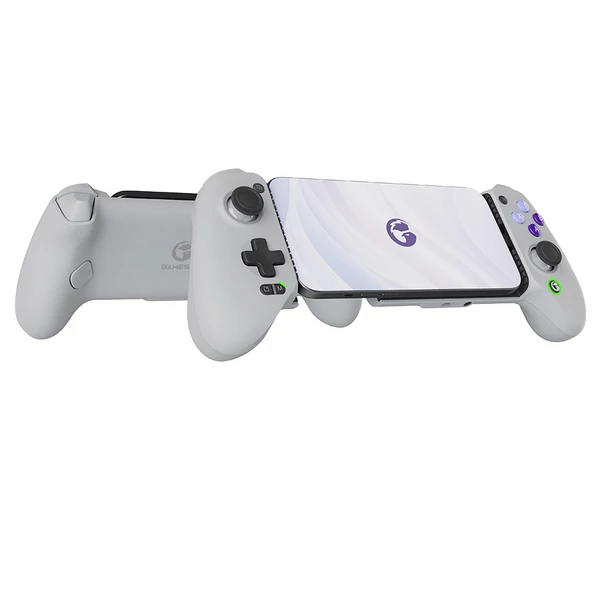 GameSir G8 Galileo Bluetooth játékvezérlő, 6 tengelyes giroszkóp, Hall-effektus karok, 1000mAh, Switch/iOS/Android/PC - Szürke