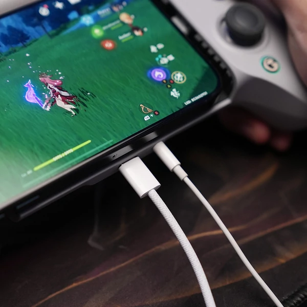 GameSir G8 Galileo Bluetooth játékvezérlő, 6 tengelyes giroszkóp, Hall-effektus karok, 1000mAh, Switch/iOS/Android/PC - Szürke