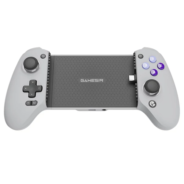 GameSir G8 Galileo Bluetooth játékvezérlő, 6 tengelyes giroszkóp, Hall-effektus karok, 1000mAh, Switch/iOS/Android/PC - Szürke