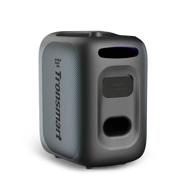 Tronsmart Halo 200 Karaoke Party hangszóró 120W, 2 vezeték nélküli mikrofonnal – Fekete