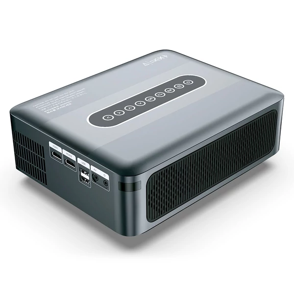XNANO X1 Android 9.0 LCD projektor, 1080P natív, 12000LM, Dolby Audio, WiFi, Bluetooth, HDR10+, 8K, 2GB/16GB