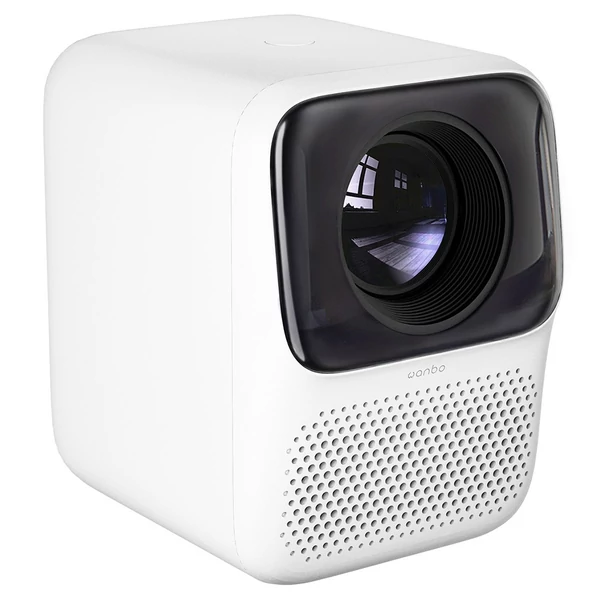 Wanbo T2 Max ÚJ LCD projektor, natív 1080P, 450 ANSI lumen, Android 9.0, AI fókusz, Netflix, YouTube - Fehér