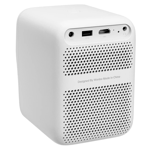 Wanbo T2 Max ÚJ LCD projektor, natív 1080P, 450 ANSI lumen, Android 9.0, AI fókusz, Netflix, YouTube - Fehér