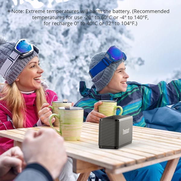 Tronsmart Element Mega SoundPulse™ Bluetooth 5.0 hangszóró, 40W, 3D hangzás, TWS, érintésvezérlés – Fekete