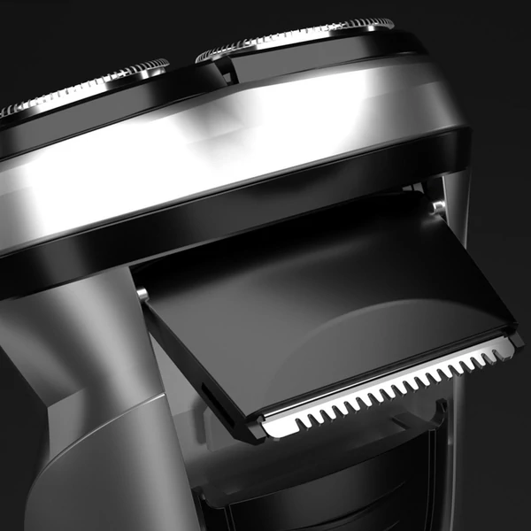 2 db Xiaomi Enchen BlackStone 3D okos lebegőpengés elektromos borotva, vízálló, USB töltés, férfiaknak – Fekete