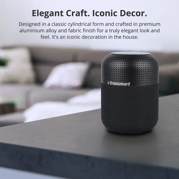 Tronsmart Element T6 Max 60W Bluetooth 5.0 NFC hangszóró, SoundPulse™, 20 óra üzemidő, Siri/Google/Cortana, USB-C gyorstöltés