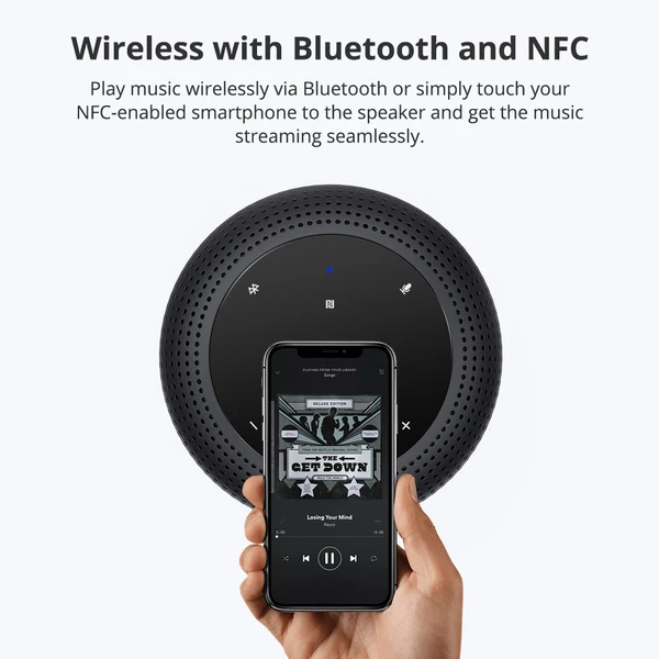 Tronsmart Element T6 Max 60W Bluetooth 5.0 NFC hangszóró, SoundPulse™, 20 óra üzemidő, Siri/Google/Cortana, USB-C gyorstöltés