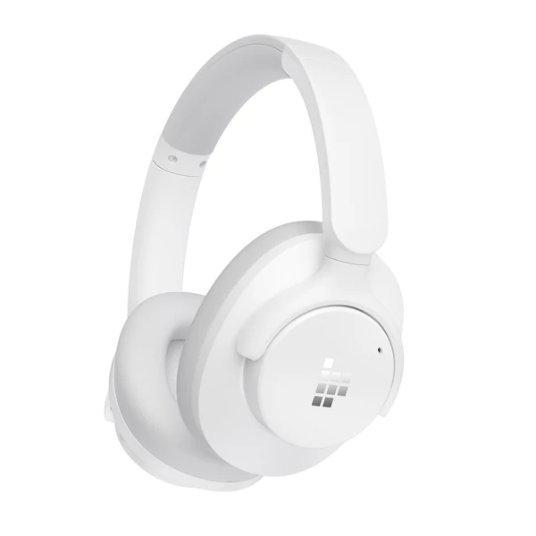 Tronsmart Sounfii Q20 ANC Bluetooth fejhallgató, 50 óra üzemidő, 90°-ban forgatható párnák, 2 eszköz párosítás, mikrofon, zajszűrés - Fehér