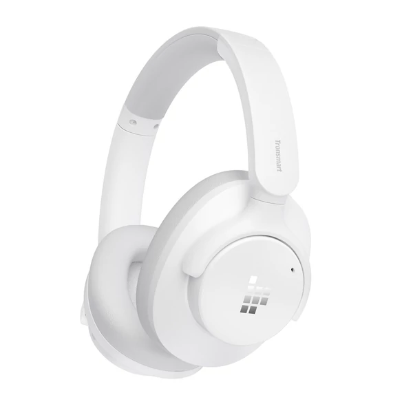Tronsmart SOUNFII Q20S hibrid ANC fejhallgató, Bluetooth 5.3, 60 óra, Hi-Res, 90° forgó párnák, 2 eszköz, app vezérlés - Fehér