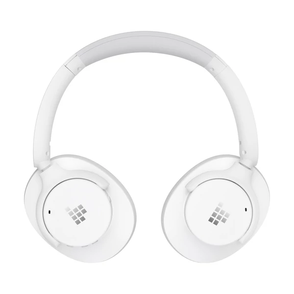 Tronsmart SOUNFII Q20S hibrid ANC fejhallgató, Bluetooth 5.3, 60 óra, Hi-Res, 90° forgó párnák, 2 eszköz, app vezérlés - Fehér