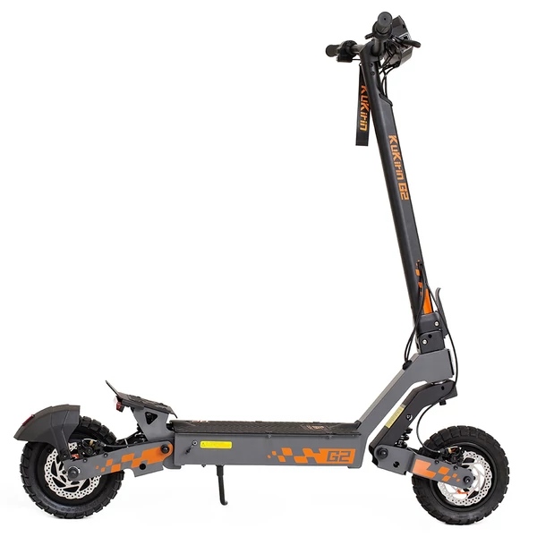 Kukirin G2 összecsukható elektromos roller, 800W, 48V 15,6Ah, 10" kerék, 45km/h, 55km hatótáv, érintőkijelző - Fekete