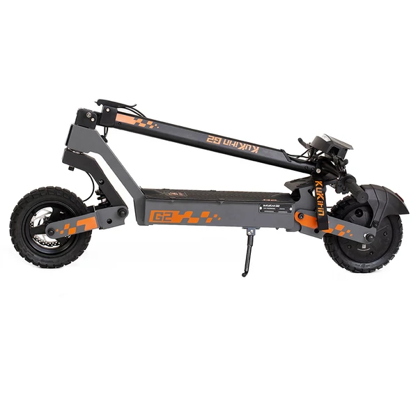 Kukirin G2 összecsukható elektromos roller, 800W, 48V 15,6Ah, 10" kerék, 45km/h, 55km hatótáv, érintőkijelző - Fekete