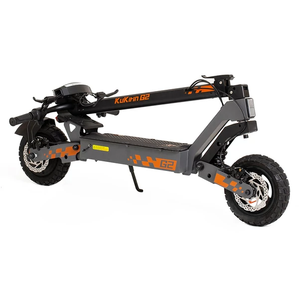 Kukirin G2 összecsukható elektromos roller, 800W, 48V 15,6Ah, 10" kerék, 45km/h, 55km hatótáv, érintőkijelző - Fekete