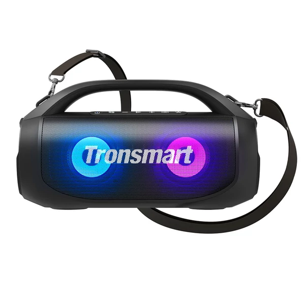 Tronsmart Bang SE Bluetooth party hangszóró, 3 fény mód, 24 óra üzemidő, IPX6 vízálló - Fekete